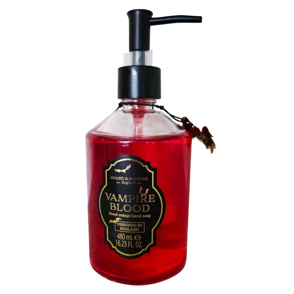 Asquith‎ & Somerset Vampire Blood Orange Scented Halloween Hand Soap England